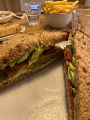 Chicken bacon and avocado  at Jaunty Goat Coffee - Northgate St in Chester