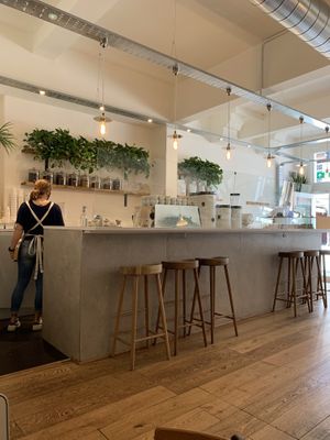 Great interior at Jaunty Goat Coffee - Northgate St in Chester