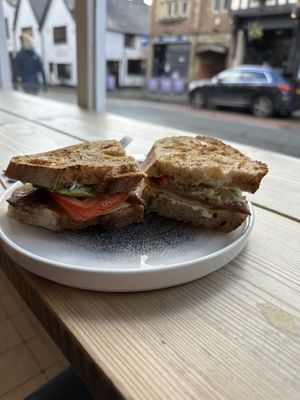 Chicken bacon sandwich   at Jaunty Goat Coffee - Northgate St in Chester