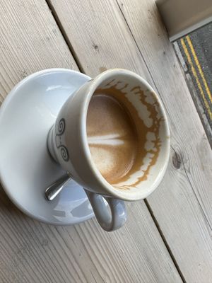 Oat latte  at Jaunty Goat Coffee - Northgate St in Chester