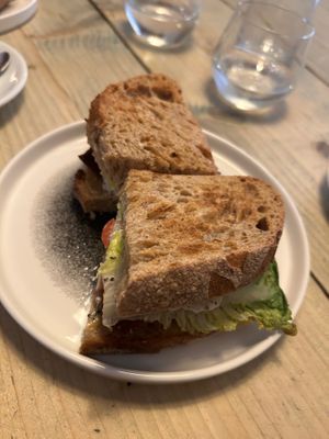 Doesn’t look like much but this was soooooooo good at Jaunty Goat Coffee - Northgate St in Chester