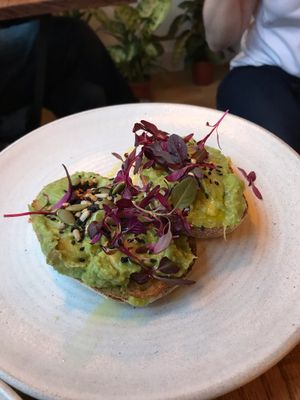 Smashed Avocado  at Jaunty Goat Coffee - Northgate St in Chester