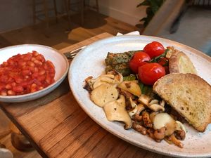 Full Breakfast  at Jaunty Goat Coffee - Northgate St in Chester