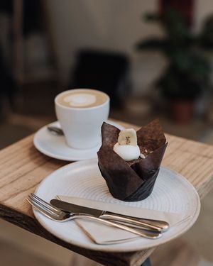 Muffins! at Jaunty Goat Coffee - Northgate St in Chester