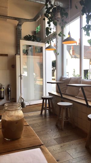 Coconut iced latte 😍 at Jaunty Goat Coffee - Northgate St in Chester