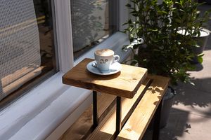 Oat Milk Latte at Northgate Street / Oatly, Minor Figures at Jaunty Goat Coffee - Northgate St in Chester