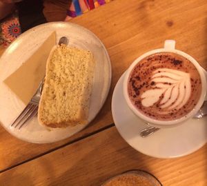 Lemon and poppy seed cake  at Jaunty Goat Coffee - Northgate St in Chester