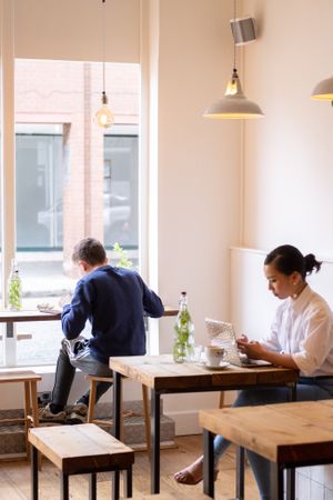 Northgate Street  at Jaunty Goat Coffee - Northgate St in Chester