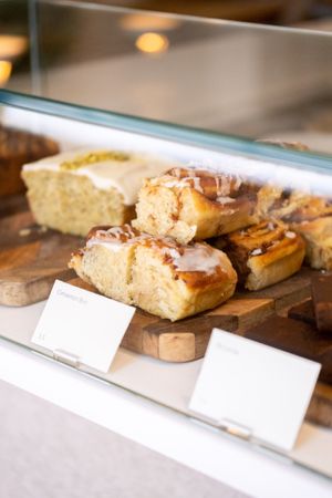 Cinnamon Buns at Northgate Street at Jaunty Goat Coffee - Northgate St in Chester