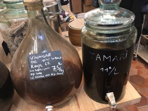 Vinaigre / vinegar tamari  at L'Epicerie Kilogramme in Paris