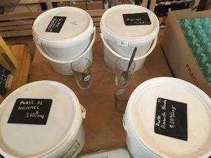 Purée de noisette ou d’amande - oléagineux   at L'Epicerie Kilogramme in Paris