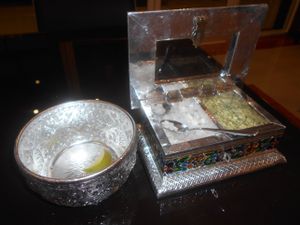 After dinner at Rajputana Indian Restaurant in Pattaya