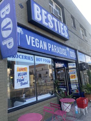 Front of store   at BESTIES Vegan Paradise - Hollywood in Hollywood