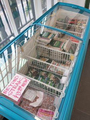 Vegan meats at BESTIES Vegan Paradise - Hollywood in Hollywood