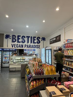inside the store   at BESTIES Vegan Paradise - Hollywood in Hollywood