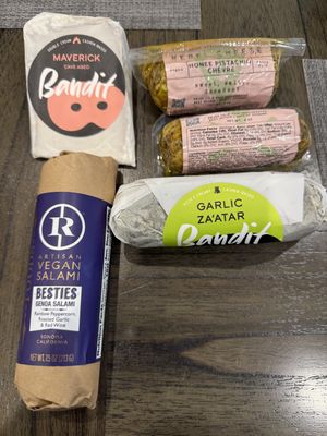 Vegan cheese haul 😋  at BESTIES Vegan Paradise - Hollywood in Hollywood
