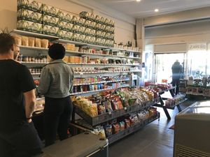 So much snack  at BESTIES Vegan Paradise - Hollywood in Hollywood