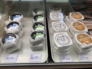 Vegan Cheese selections at BESTIES Vegan Paradise - Hollywood in Hollywood