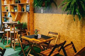 Ambiente acolhedor e aconchegante at Green Vegg in Fortaleza