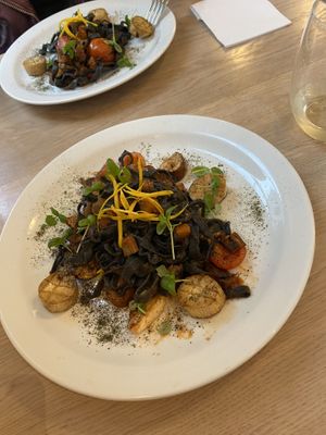 Fettuccine pasta  at Stem & Glory in London