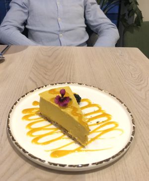 Cheesecake at Stem & Glory in London