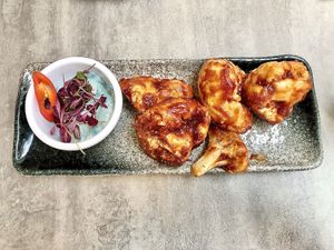 Vegan food at Stem & Glory in London