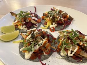 Fantastic Fish Tacos 🌮   at Stem & Glory in London