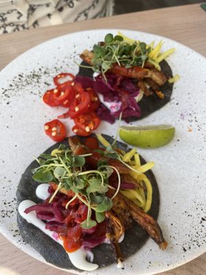 Korean ‘Fish’ tacos  at Stem & Glory in London
