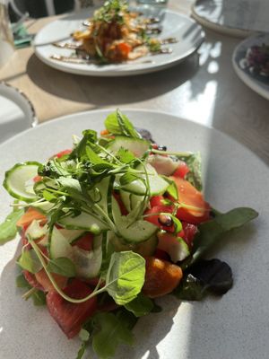 Asian Watermelon Salad  at Stem & Glory in London