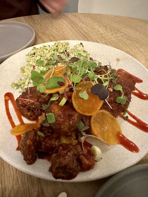 Bang bang broccoli  at Stem & Glory in London