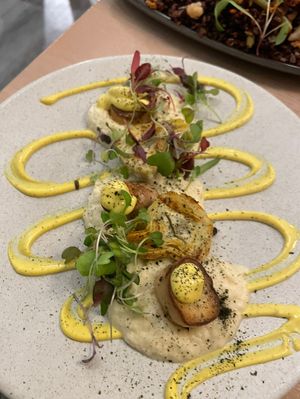 King Oyster Scallops   at Stem & Glory in London