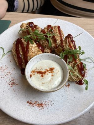 Bbq Cauliflower Wings  at Stem & Glory in London
