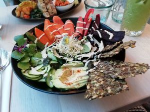 Rainbowl at Stem & Glory in London