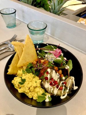 Shakshuka bowl  at Stem & Glory in London