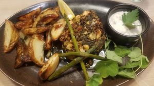 To fish and chips at Stem & Glory in London