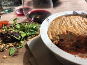 Lasagna  at Stem & Glory in London