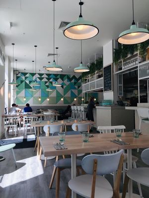 Interior at Stem & Glory in London