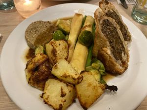 Tofurkey Roast at Stem & Glory in London