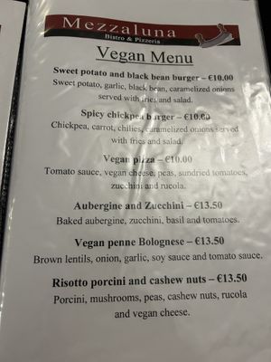   at Mezzaluna  in St Pauls Bay