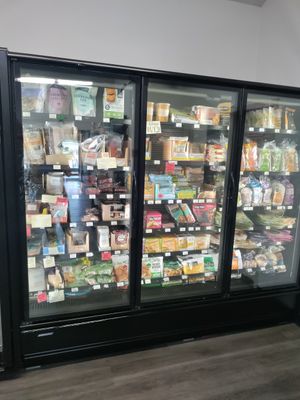 Some fridge stuff at Sage Mountain Natural Foods in Leavenworth
