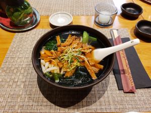 Tofu noodle soup at Yooji's Sushi - Josef in Zurich