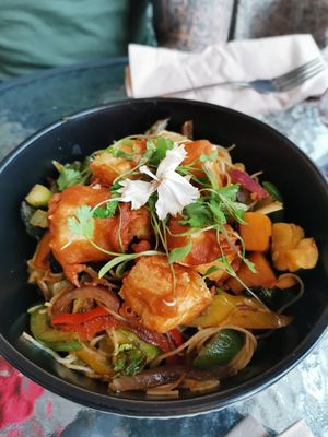 Noodles at Bonne Santé in Plymouth