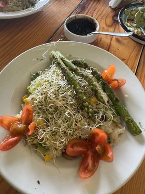 Vegetable risotto   at Amaranto in Tulum