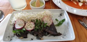 Quesadillas at Amaranto in Tulum