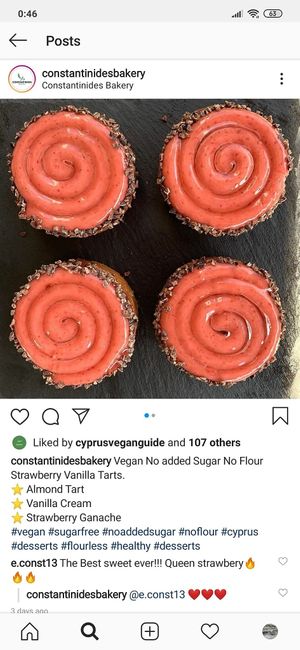 Vegan at Constantinides Bakery in Nicosia