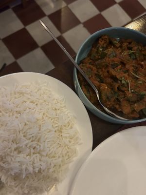 Vegan Bhindi Masala  at Masala Indian Restaurant - Maybe closed in Battambang