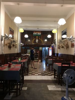 Inside at Masala Indian Restaurant - Maybe closed in Battambang