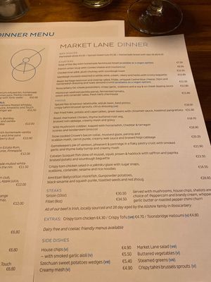   at Market Lane in Cork