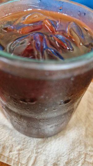 Cold brew coffee at Kenza in 