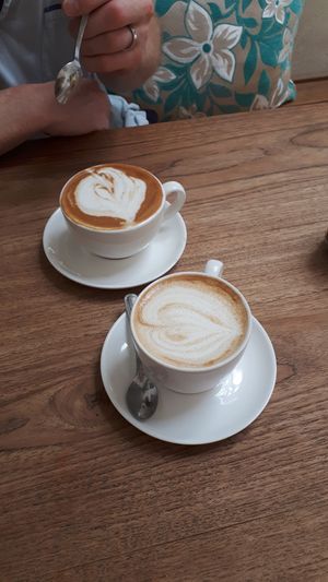 Soy milk coffee at Kenza in 